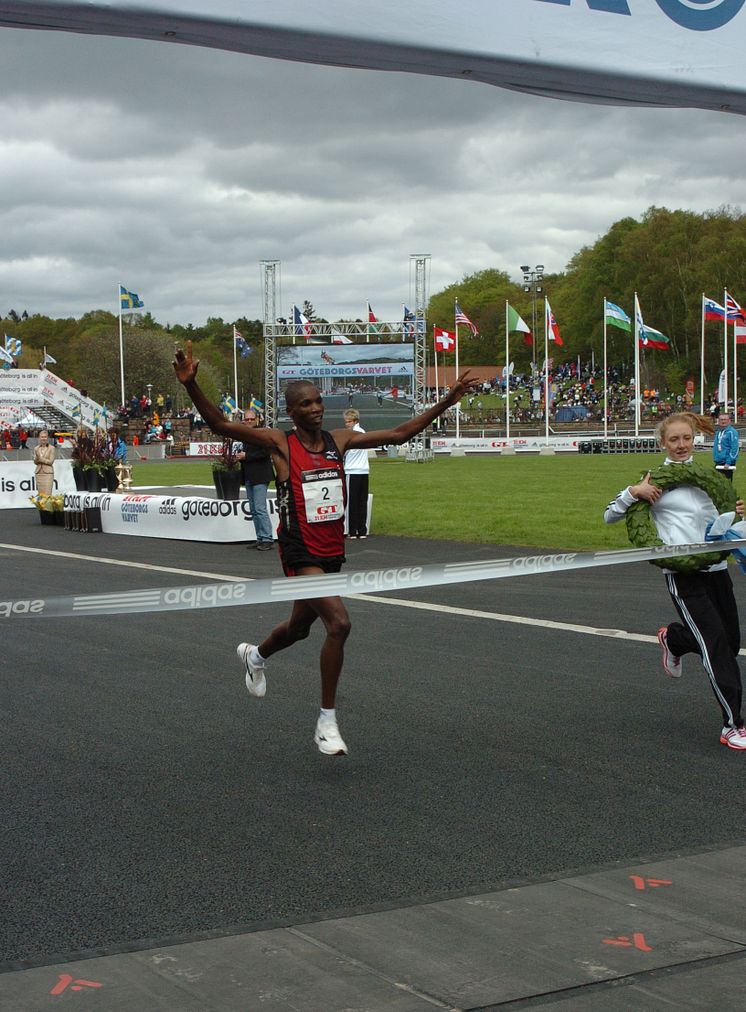 Banrekord i GöteborgsVarvet 2012