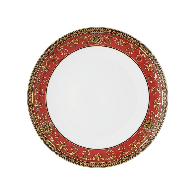 RmV_Medusa_Red_Modern_Dining_Plate_28_cm_Coup
