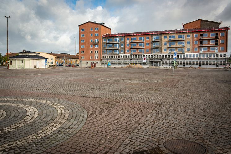 Föreningstorget i Eslöv i dag