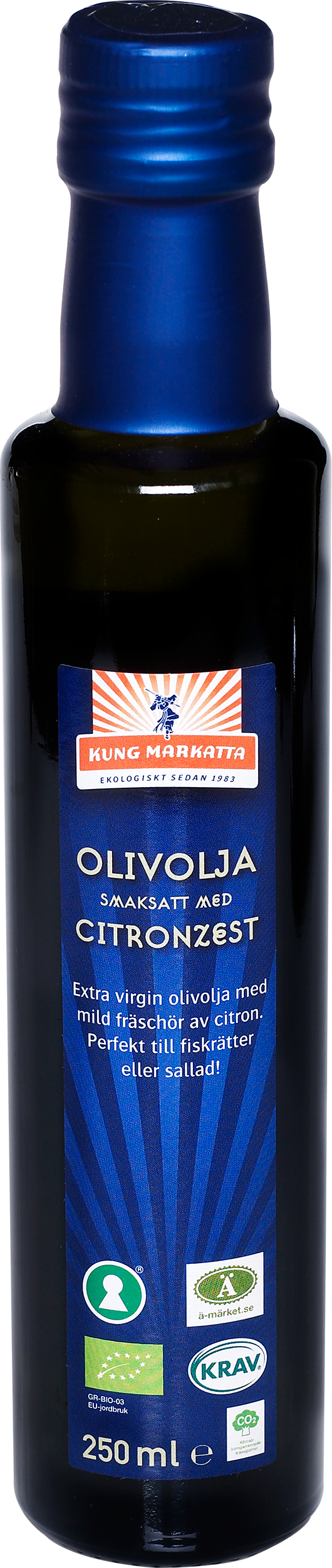 Kung Markatta Olivolja smaksatt med Citronzest