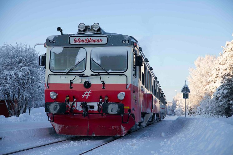 Motorvagn vinter