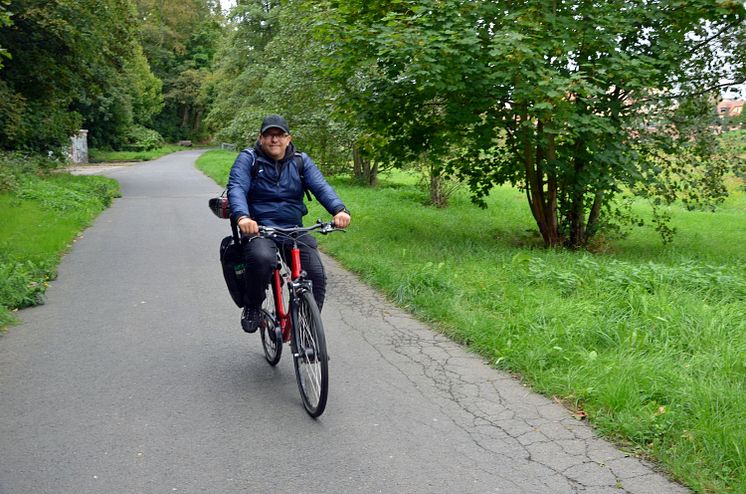 Fahrradtour entlang des Mulderadwegs