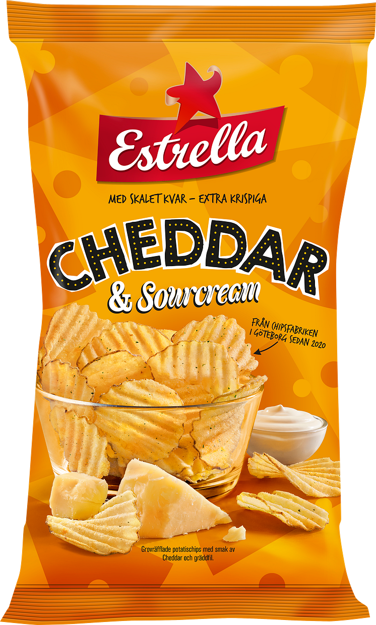 Estrella Cheddar & Sourcream 2020