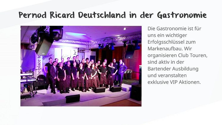 Pernod Ricard Deutschland - 25 Jahre Erfolg in Deutschland