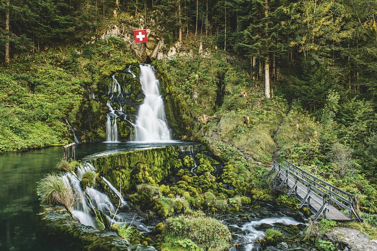 Jaun Wasserfall – der Geheimnisvolle (Region Fribourg)