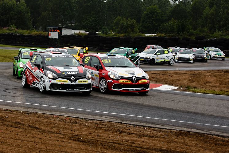 Renault Clio Cup, heat 2 Falkenberg