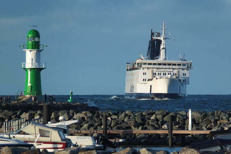 Scandlines freight ferry Kronprins Frederik_Warnemünde