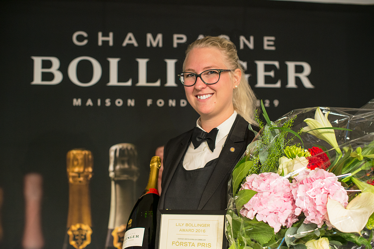 Emma Ziemann är Sveriges bästa kvinnliga sommelier 2016