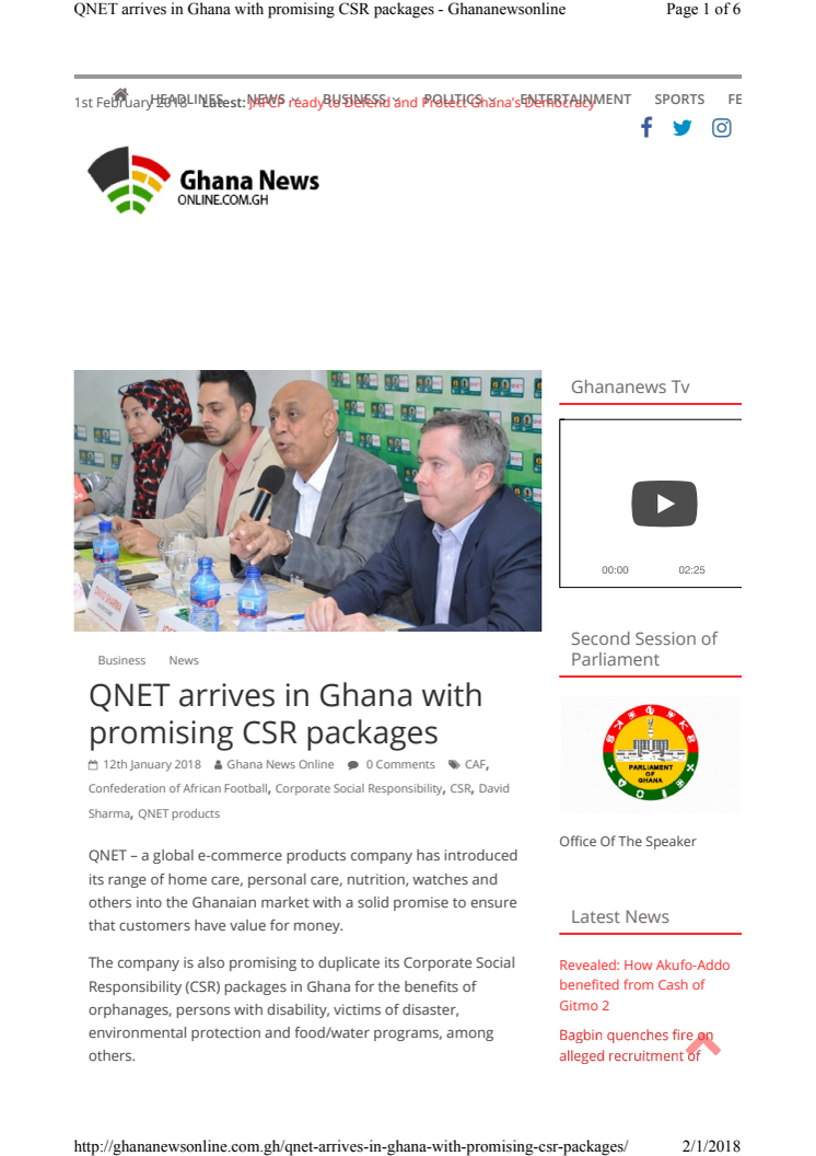 QNET comes to Ghana for business
