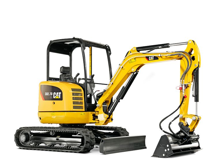 Cat 302.7D CR minigrävare