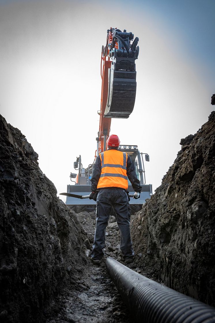 Engcon turvallisuuskampanja ”Dig Smart. Dig Safe”