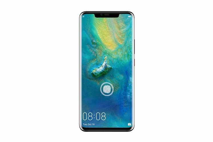 Mate 20 Pro_Black Front_BIG Fingerprint