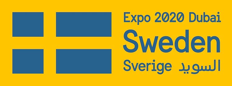 Logotyp för det svenska deltagandet i Expo 2020 Dubai