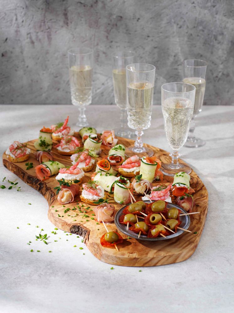 Småplock med Crostini