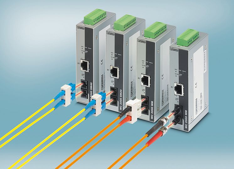 Hurtige mediekonvertere til Ethernet applikationer i realtime