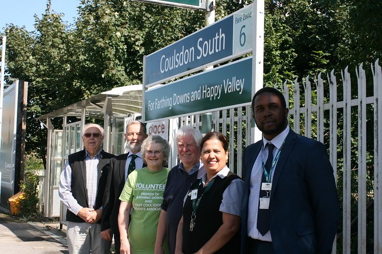 Coulsdon South new signage