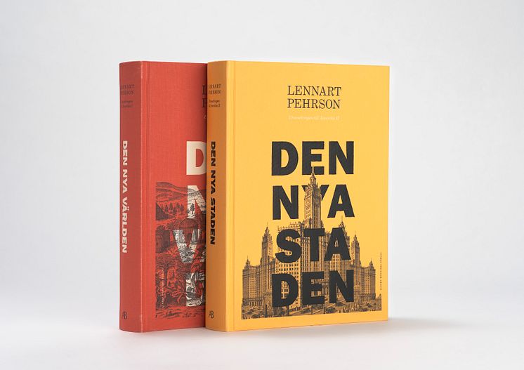 Den nya världen & Den nya staden av Lennart Pehrson, formgivna och illustrerade av Johannes Molin, är Årets vackraste bok