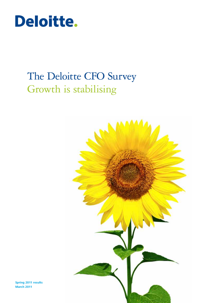 Deloitte CFO Survey 2011