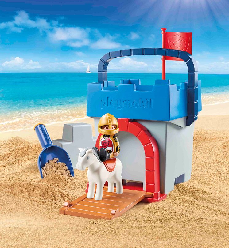 Kreativset "Sandburg" von PLAYMOBIL 1.2.3 SAND