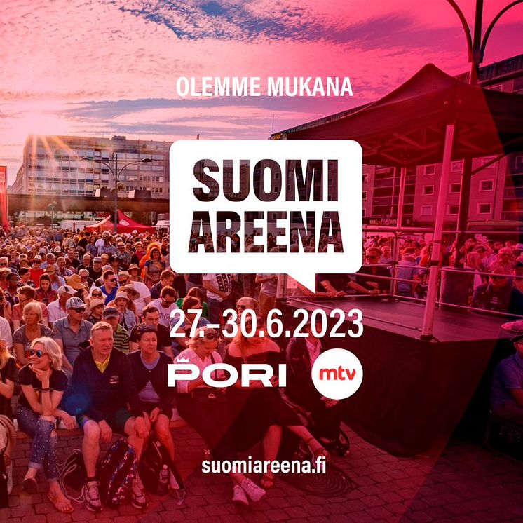 Olemme mukana SuomiAreena2023