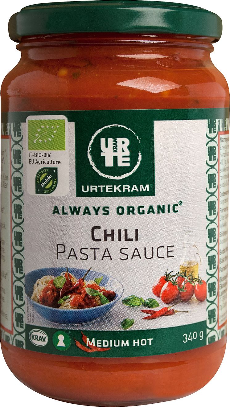 Urtekram Chili Pasta Sauce