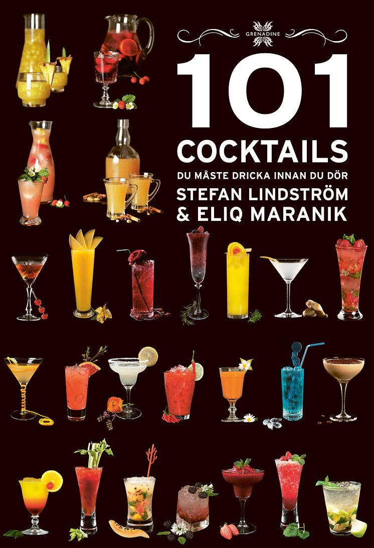 Omslag "101 Cocktails du måste dricka innan du dör"