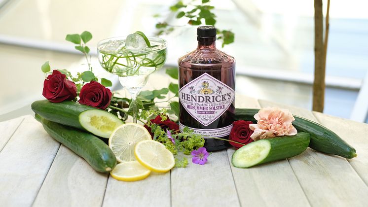 Gurkstrimlor + Hendrick's Gin