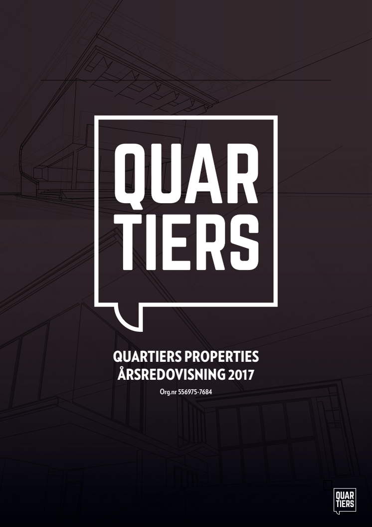 Årsredovisning 2017 - Quartiers Properties