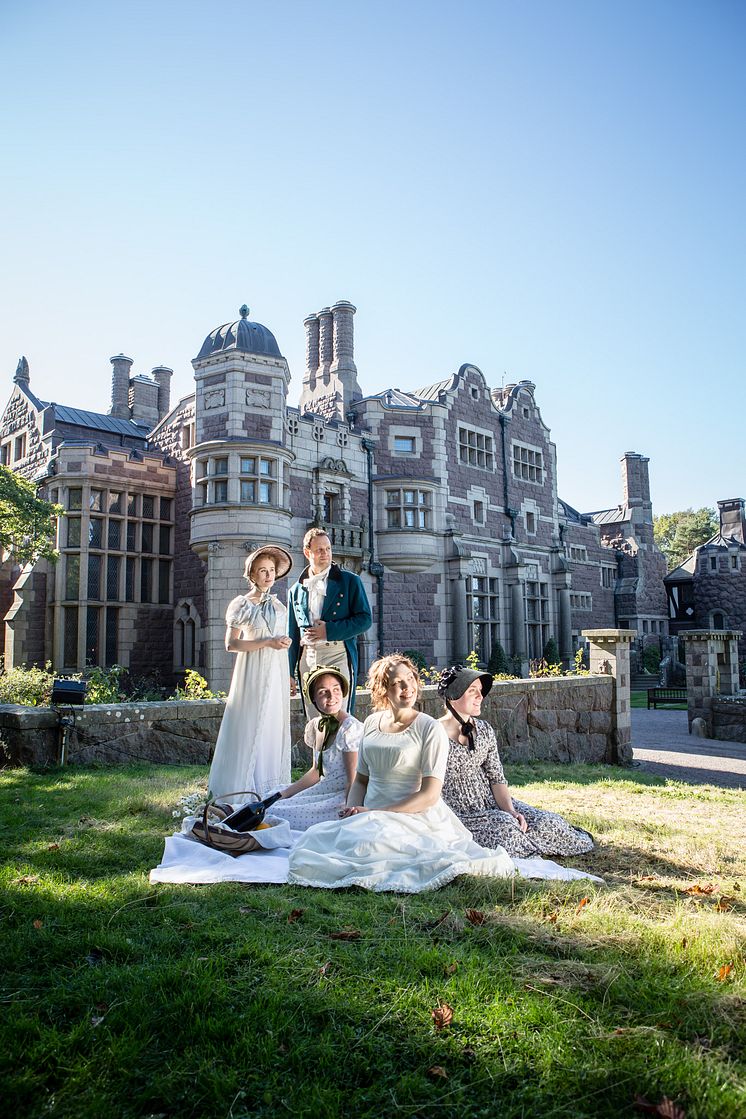 Jane Austen på Tjolöholms Slott foto Josefine Litfeldt