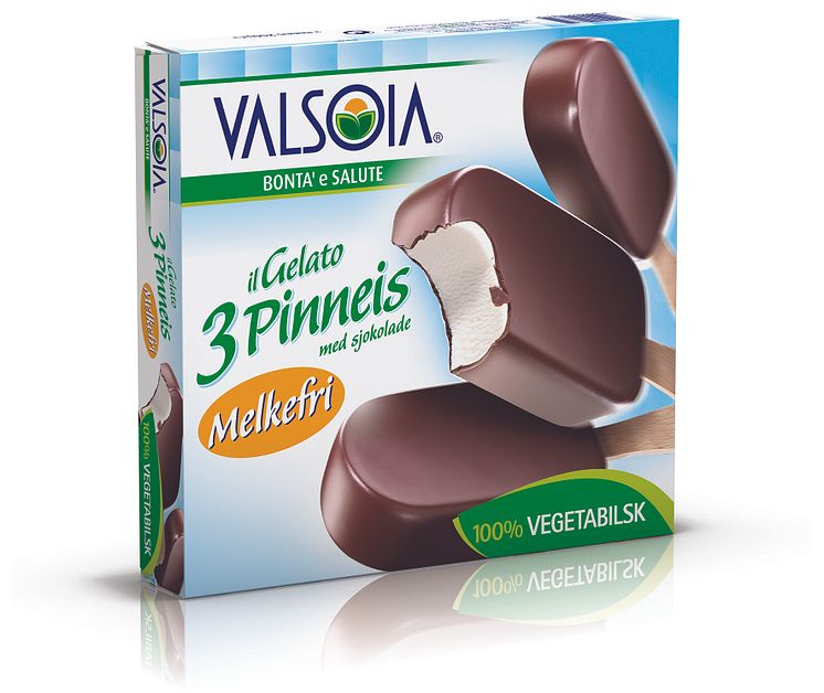 Il Gelato pinneis med sjokolade 3 pk melkefri glutenfri