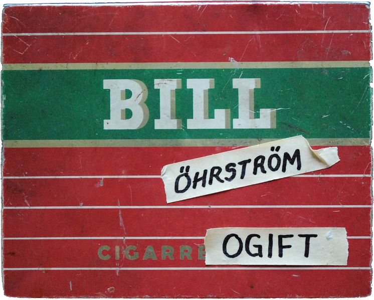 BILL ÖHRSTRÖM ALBUM OGIFT