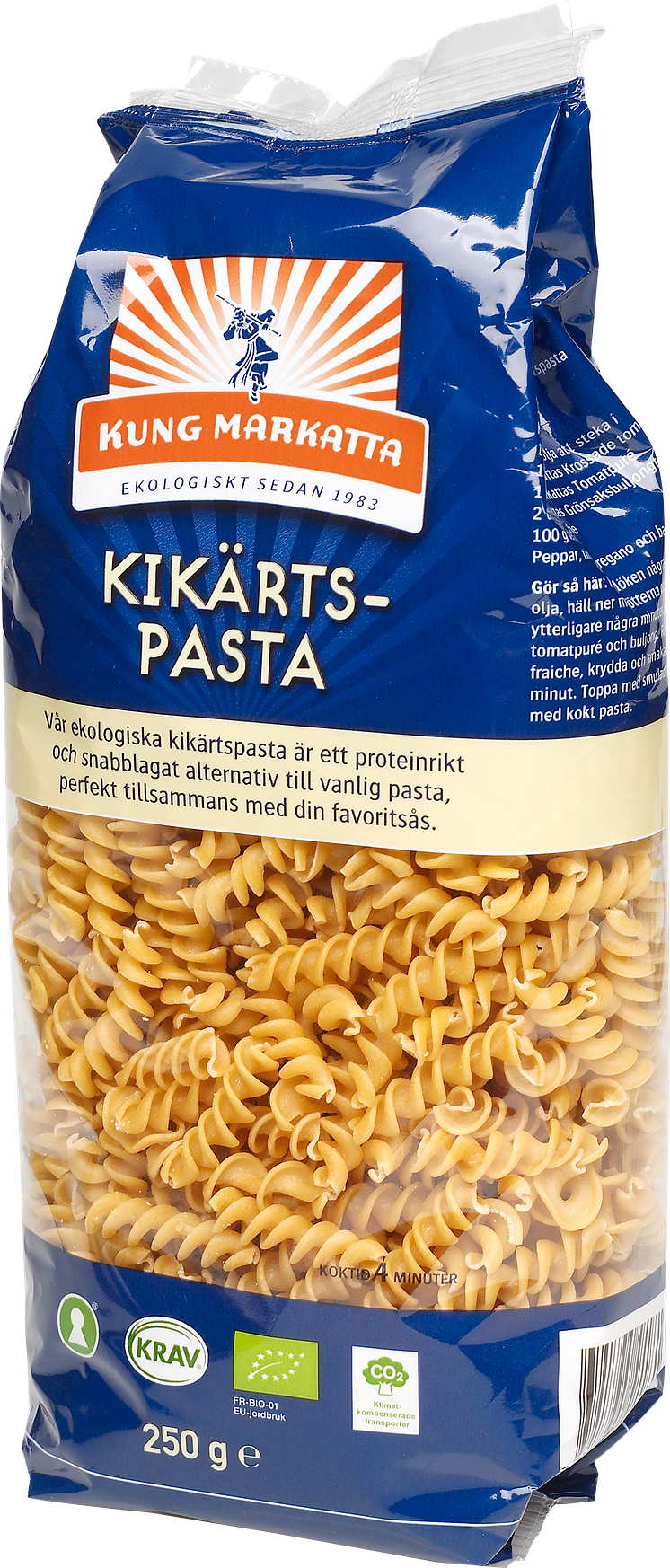 Kung Markatta Kikärtspasta