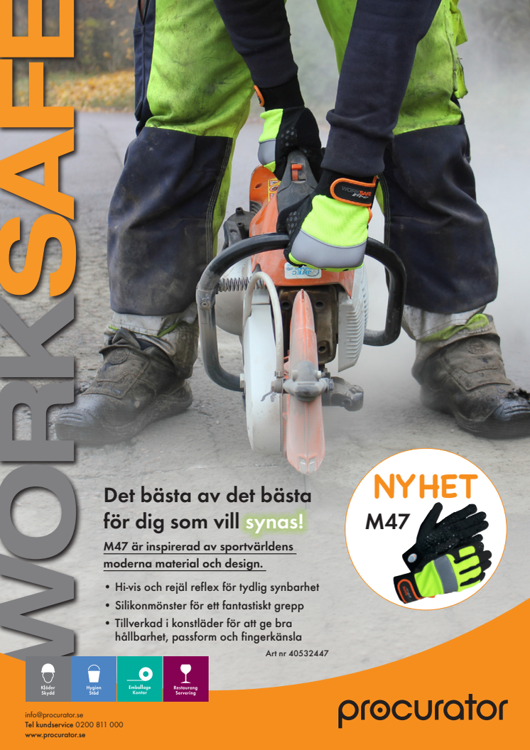 Arbetshandske Worksafe M47 – det bästa av det bästa av handskar