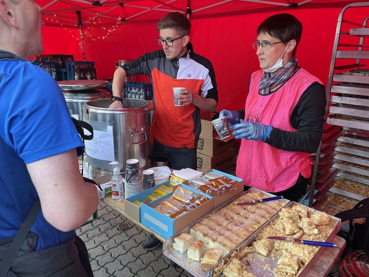 Verpflegung bei der Wanderung 