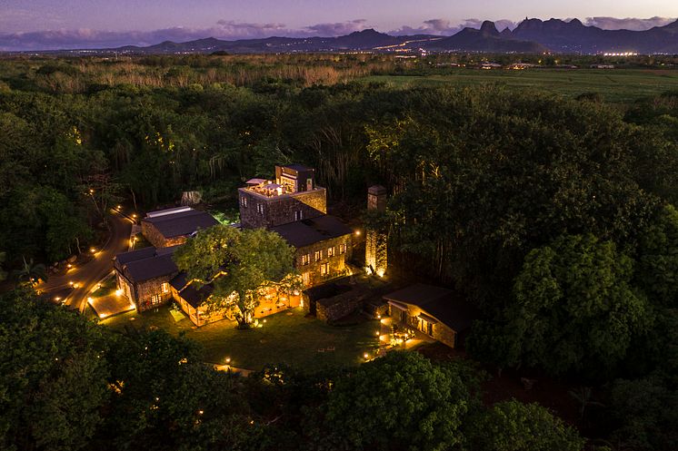 Stunning: the new restaurant and bar complex at the Maritim Resort & Spa Mauritius. 