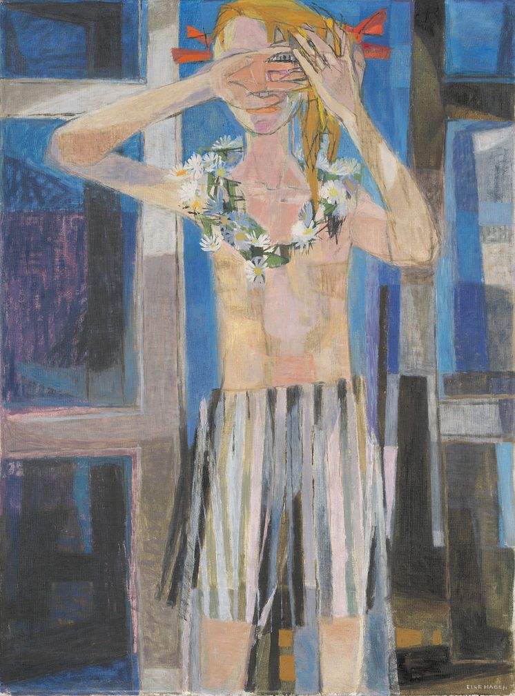 "Prestekrave" av Else Hagen, 1956/7. 