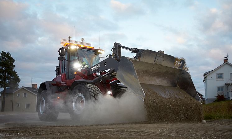 Volvo L90H - Björn Kåréns bygge i arbete