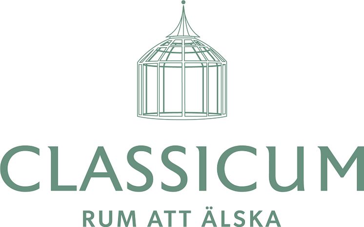 Classicum Logotyp - Grön - Rum att älska