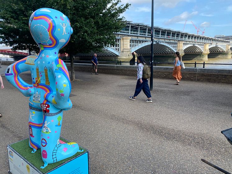 Thameslink's Morph at Blackfriars Station