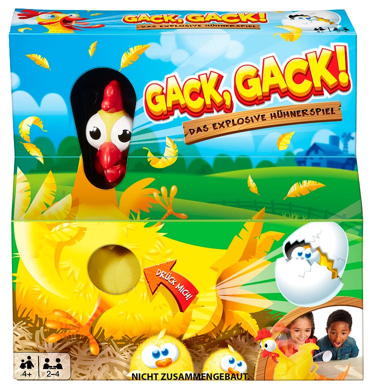 Spielcover Gack Gack I Mattel Games 2017