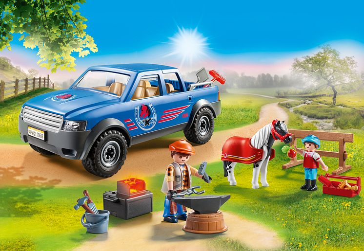 Mobiler Hufschmied (70518) von PLAYMOBIL