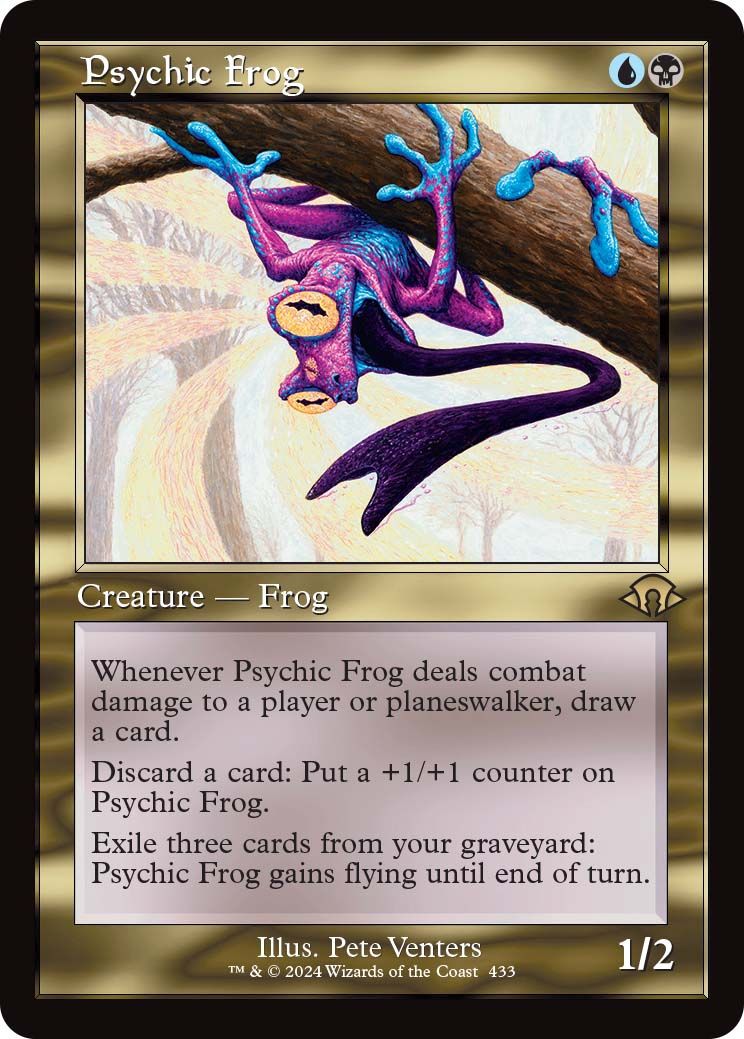 Psychic Frog_MH3 retro frame