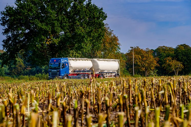 Silo- und Tankfahrzeuge bilden das Hauptgeschäft der Spedition Richard Heinbokel