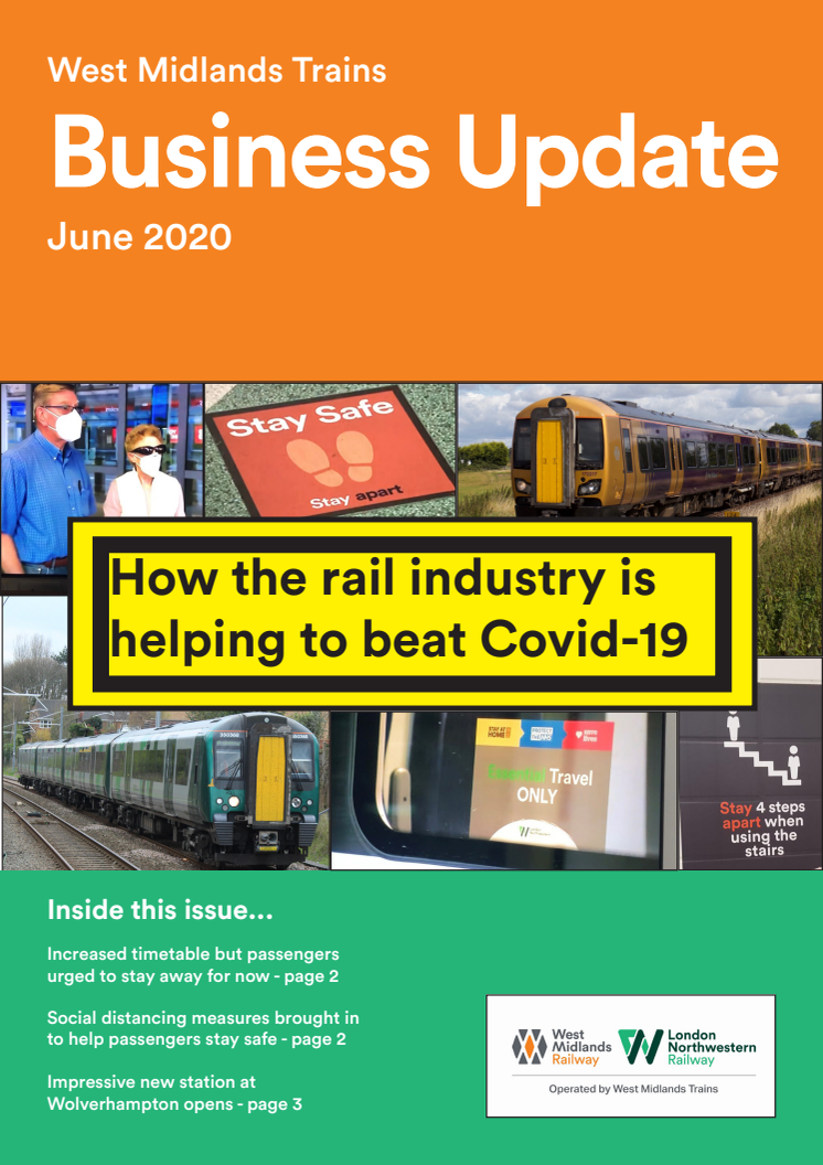 West Midlands Trains Business Update - June 2020