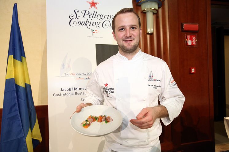 Jacob Holmström två i San Pellegrino Cooking Cup