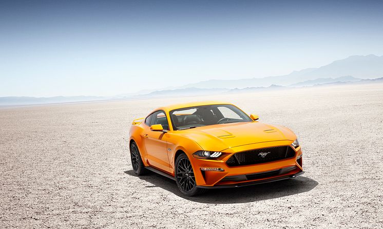 Ford præsenterer ny Mustang 2018 