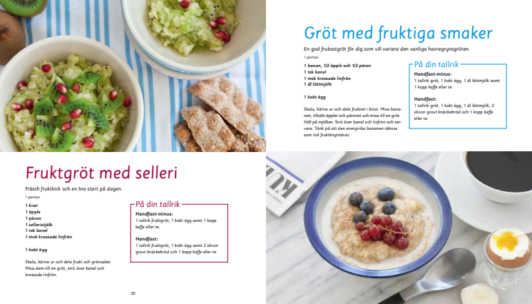 Itrim-recept: Gröt med fruktiga smaker