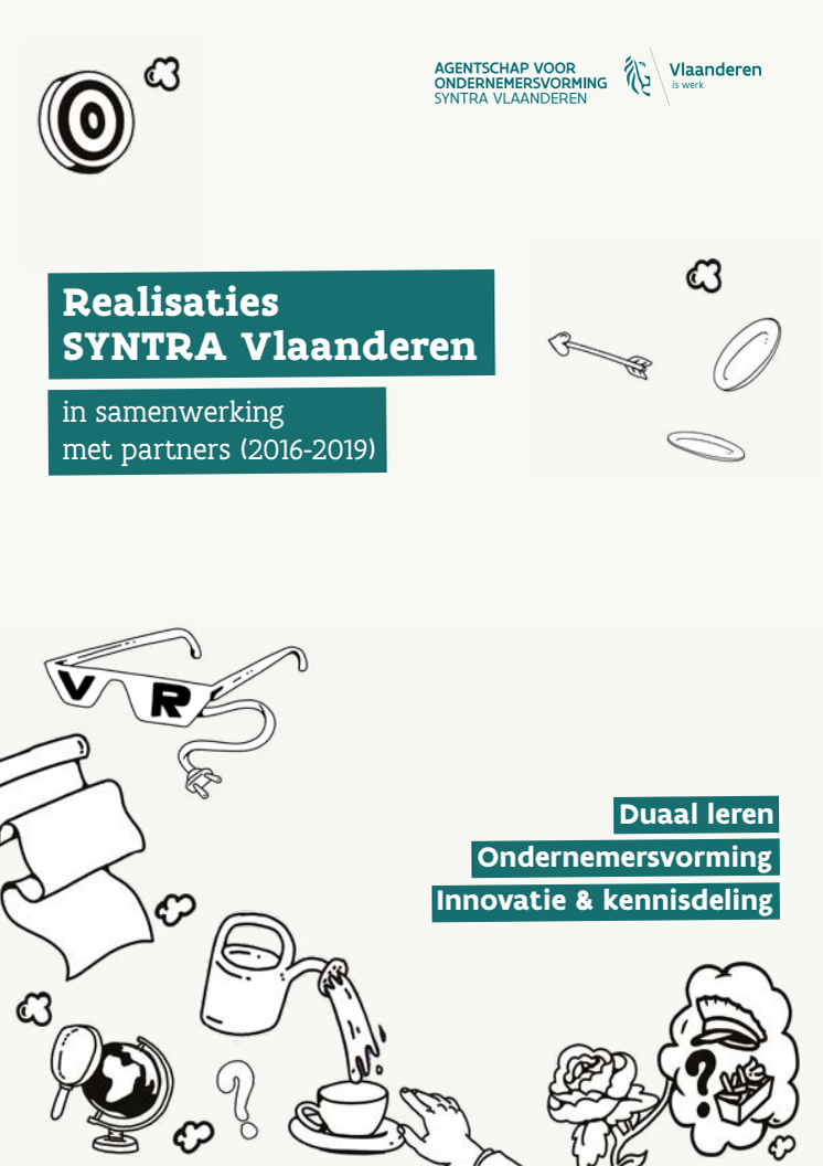 Realisaties SYNTRA Vlaanderen 2016 - 2019