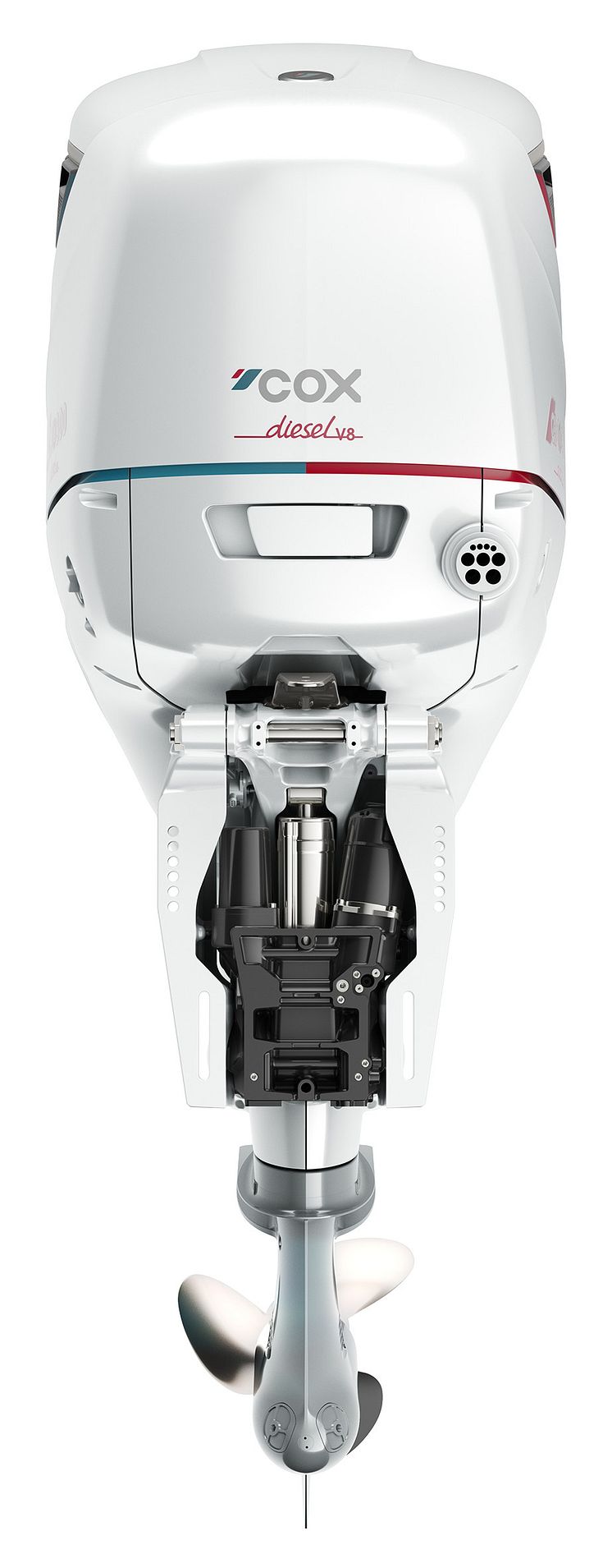 High res image - Cox Powertrain - CXO300 final production render