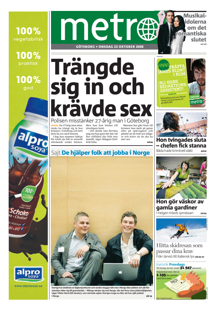 Norge: Kom hit svenskar